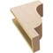 Ekena Millwork 5"W x 10"D x 15"H Classic Newport Rough Cedar Woodgrain TimberThane Corbel, Primed Tan CORUR05X10X15NEWRCPR - alternate 4